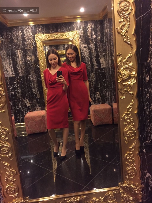 Красные платья для хостес Anne Klein напрокат