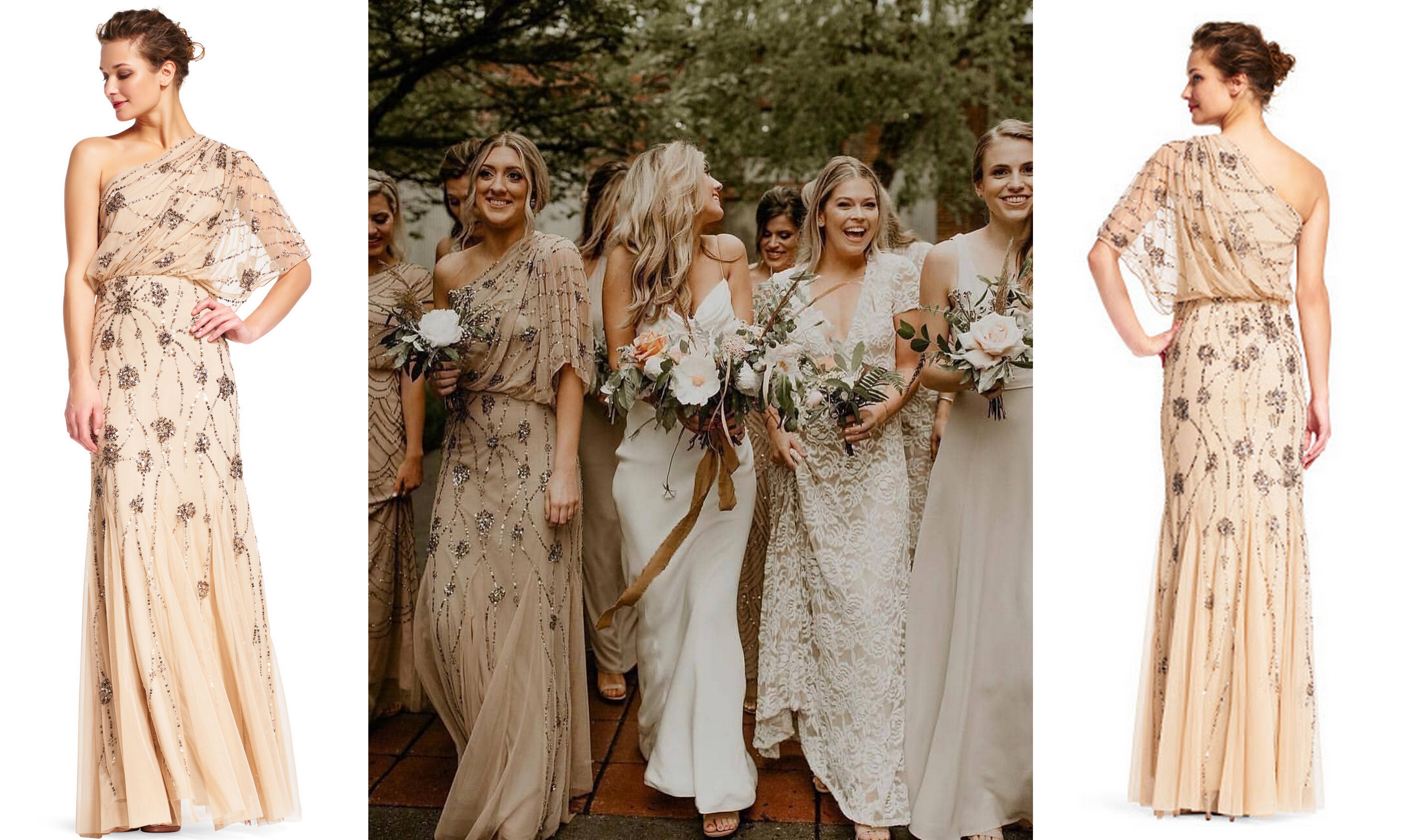 Как выбрать платья для подружек невесты
