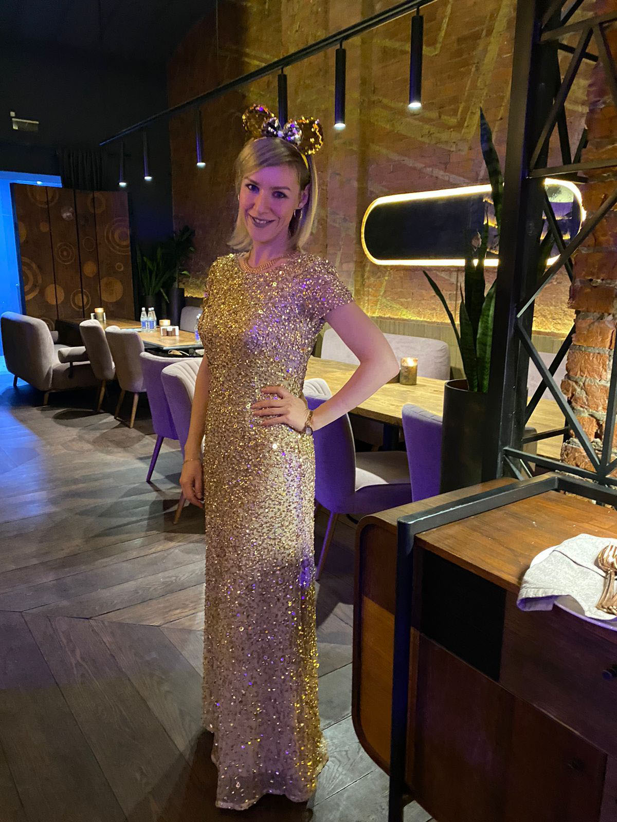 платье для золотой вечеринки на прокат