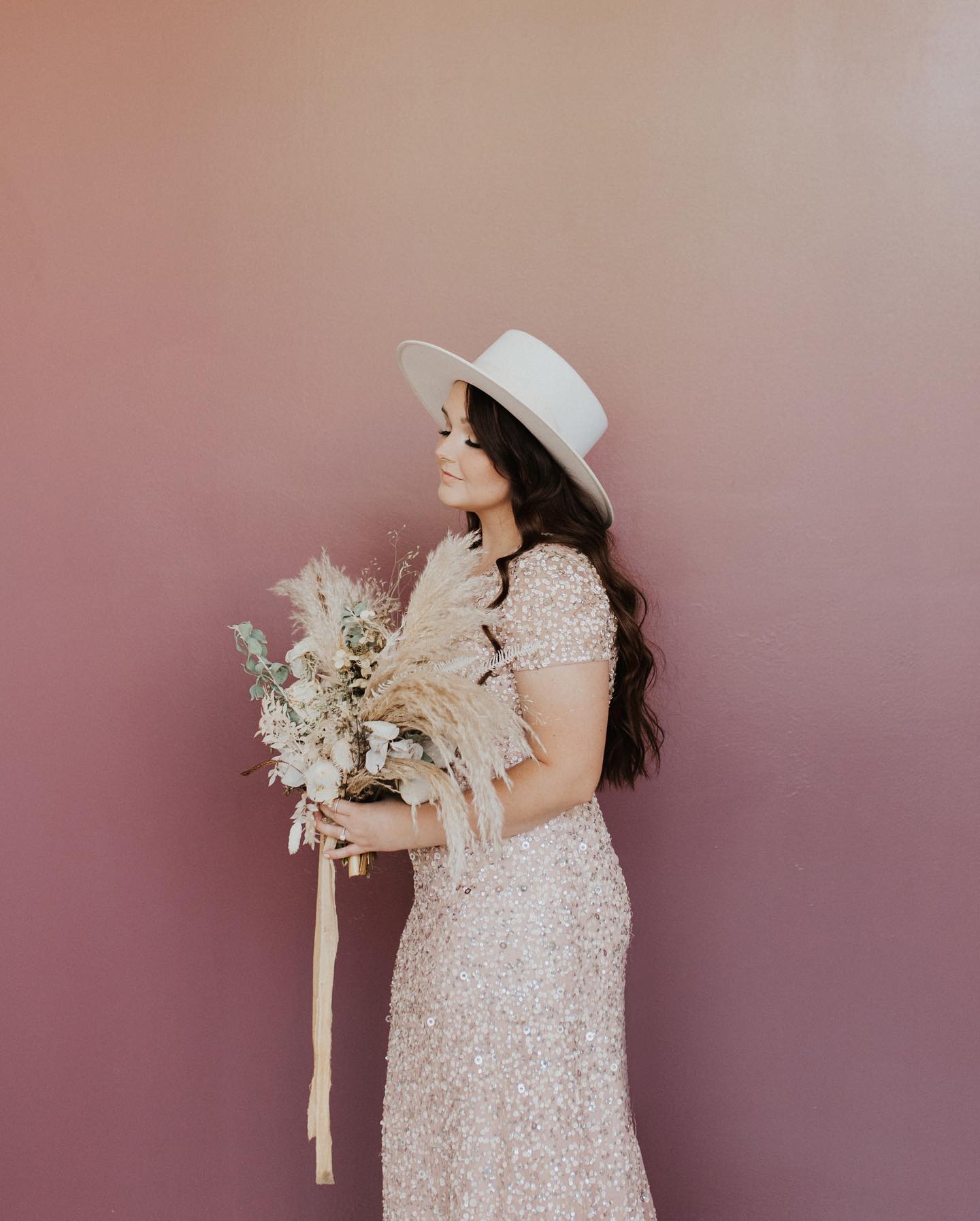 Платье пастельных оттенков на фотосессию Adrianna Papell